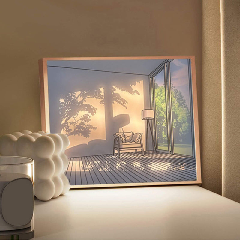 Quadro 3D Iluminado - Swandecor