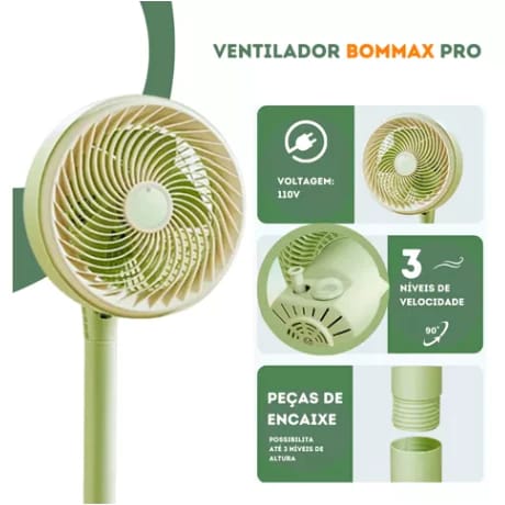 Ventilador Bommax Pro