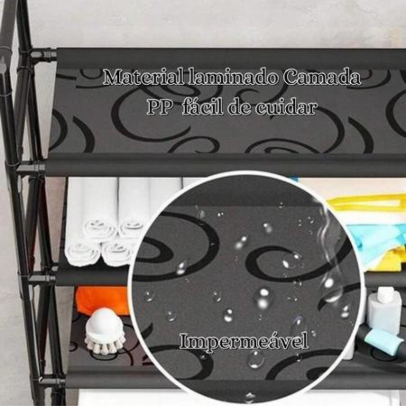 Estante Rack Organizador para Lavanderia e Banheiro