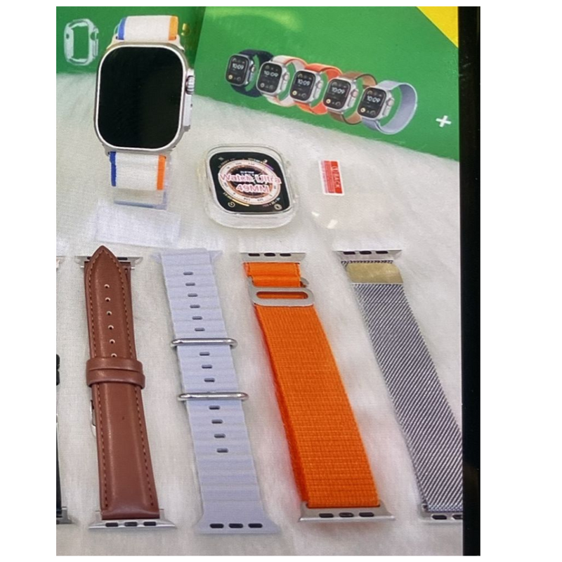 Smartwatch GS Ultra 2 com 5 Pulseiras + Case Protetor