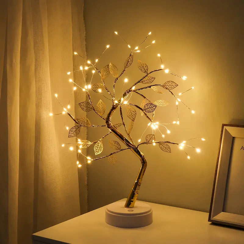 Luminária de Mesa LED Decorativa Árvore Natalina