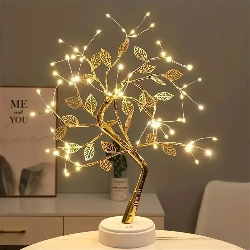 Luminária de Mesa LED Decorativa Árvore Natalina