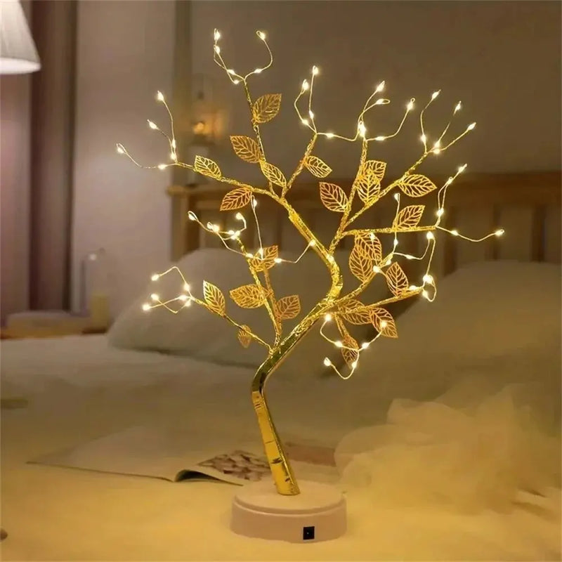 Luminária de Mesa LED Decorativa Árvore Natalina