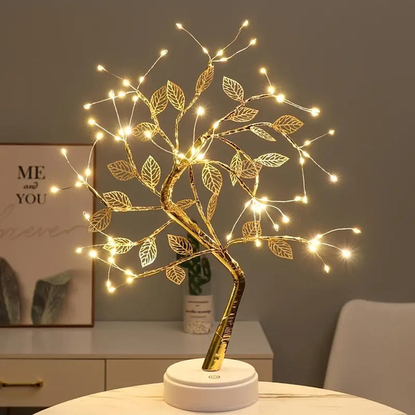 Luminária de Mesa LED Decorativa Árvore Natalina