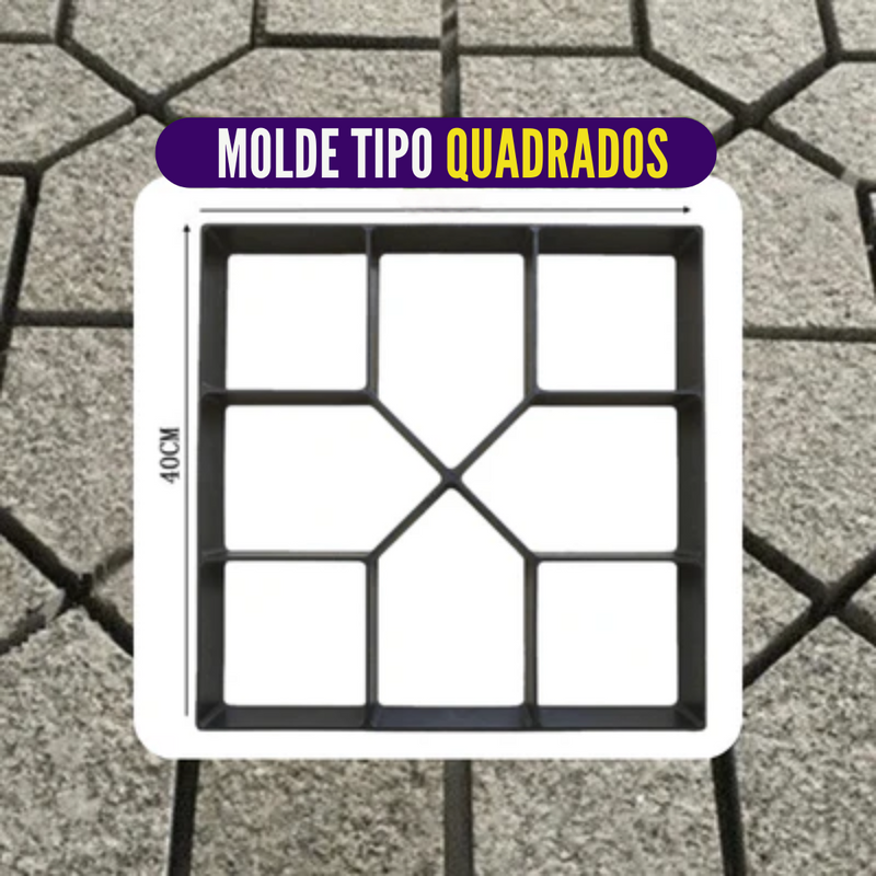 Molde de Piso - FlexDecor (+Manual de Uso e Traço)