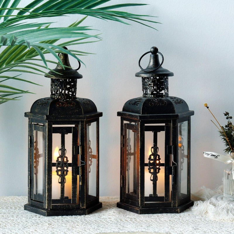 Luminária Nórdica de Velas - Estilo Vintage para Jardim