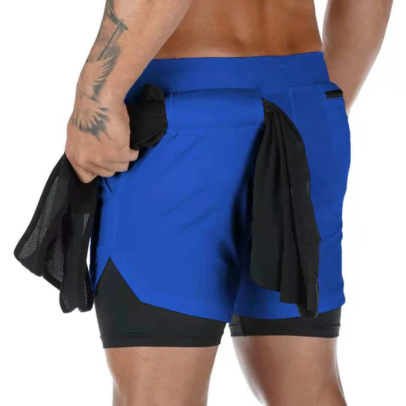 Shorts de Corrida (2 em 1 com Dupla Camada)