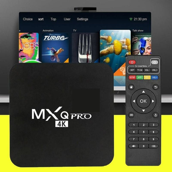 Tv Box Mxq com controle remoto Android 11