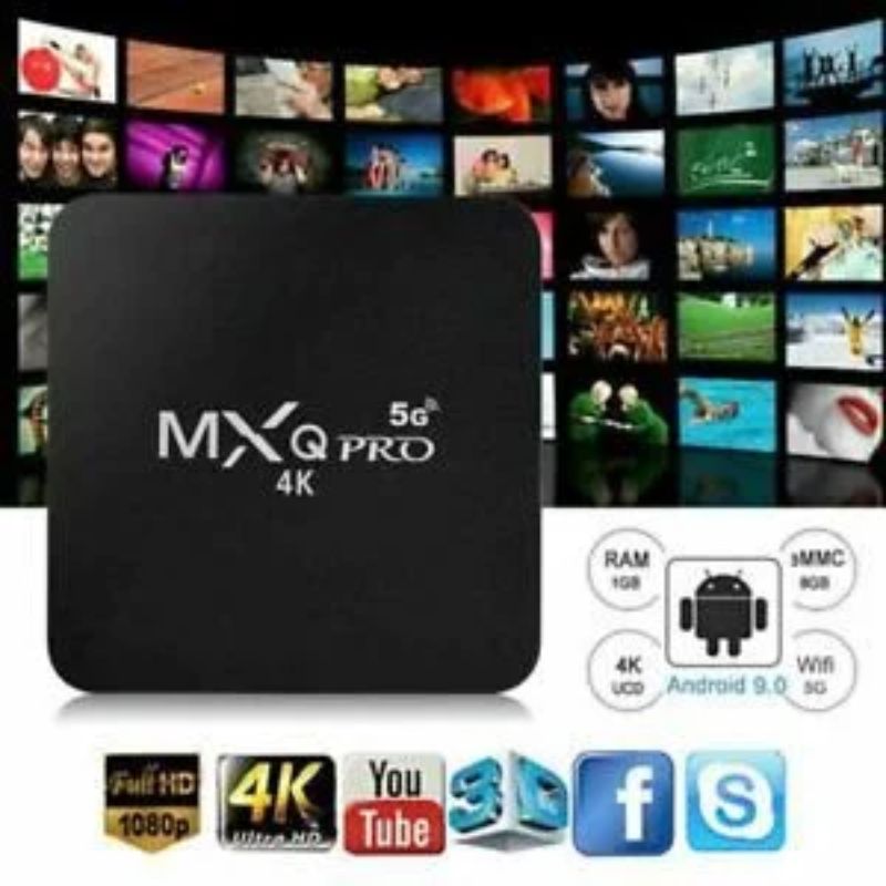 Tv Box Mxq com controle remoto Android 11